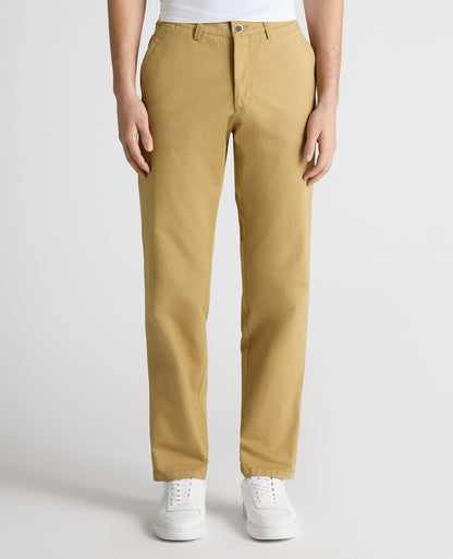 Straight Leg Cotton Stretch Chino