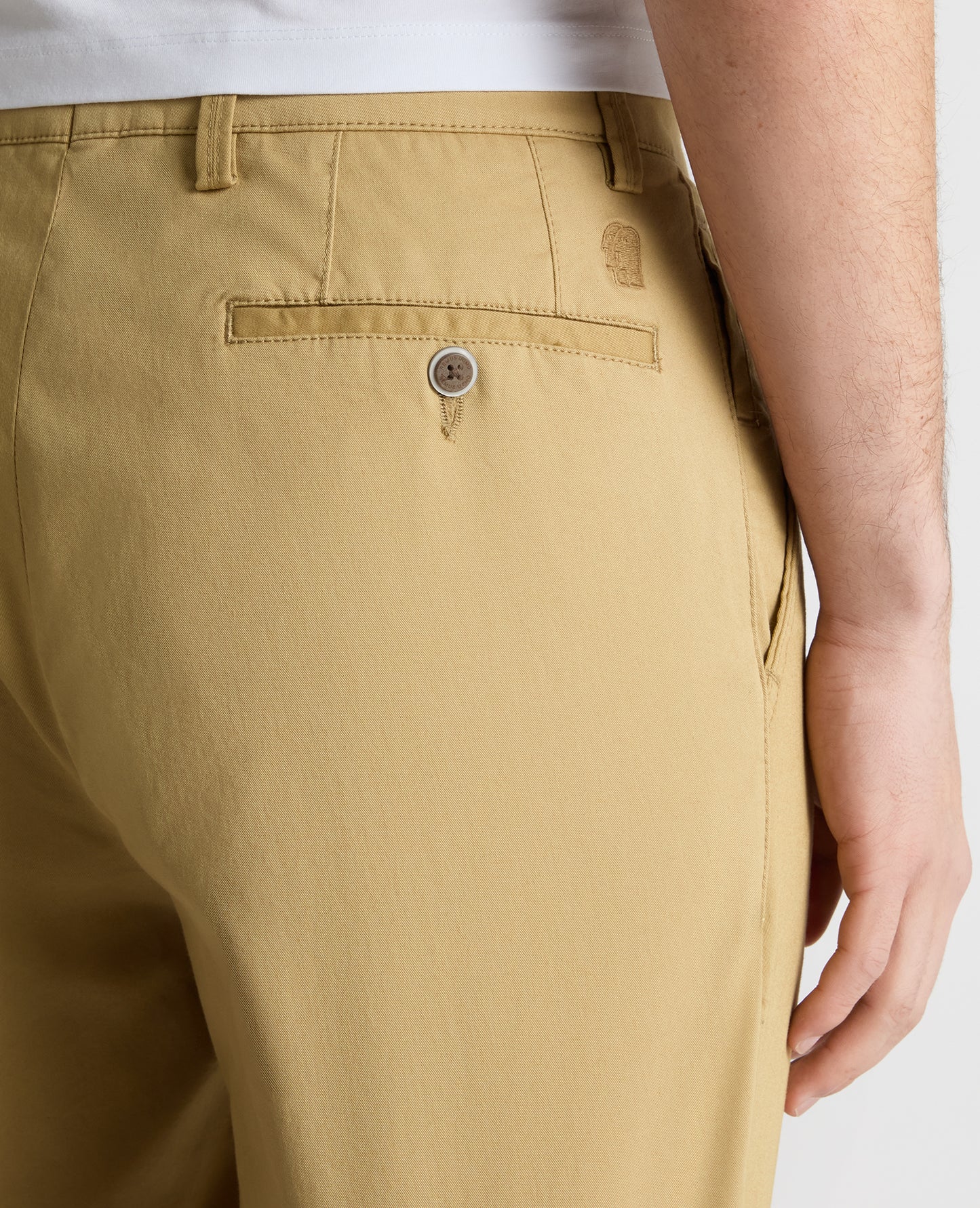 Straight Leg Cotton Stretch Chino