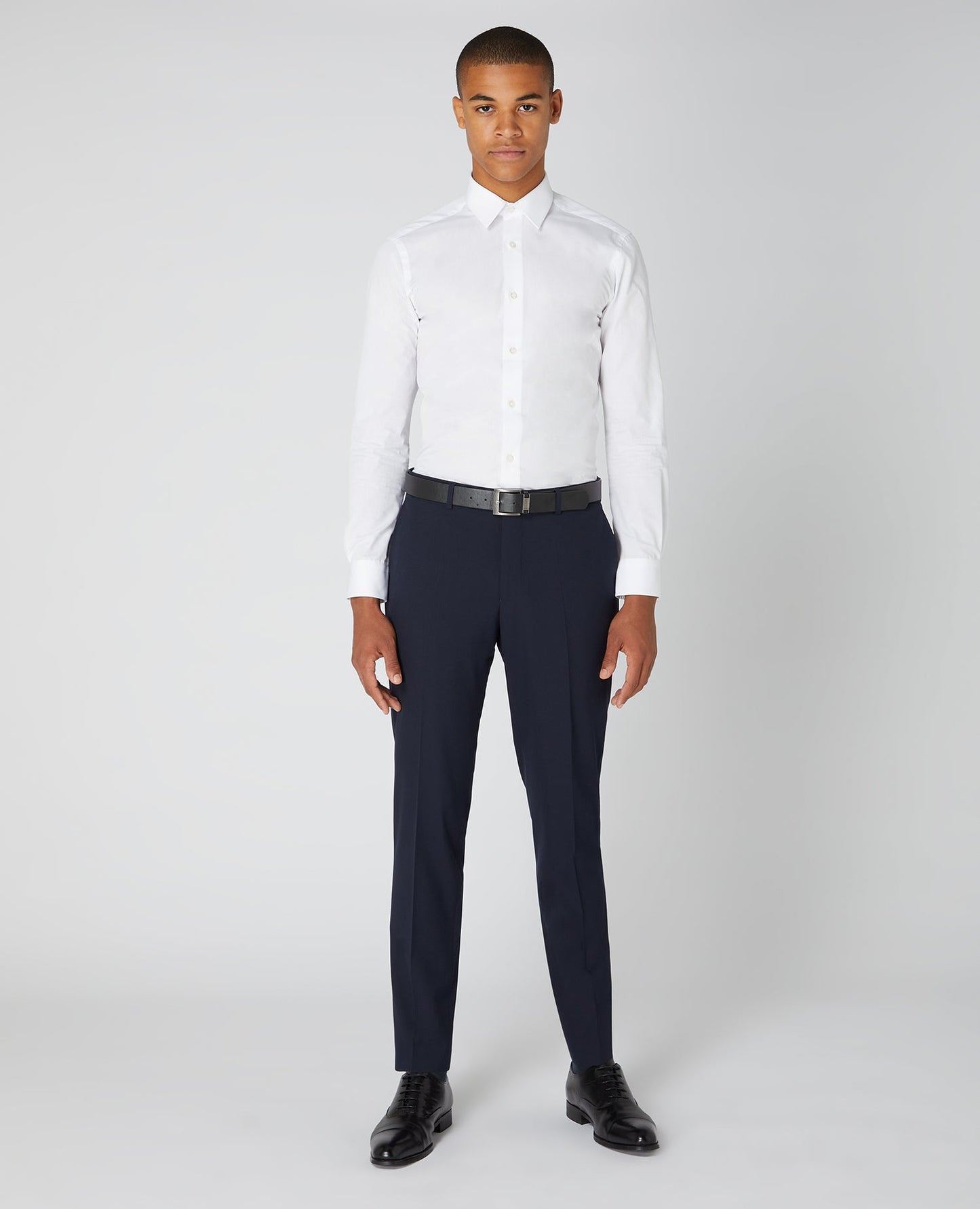 Tapered Fit Formal Trousers