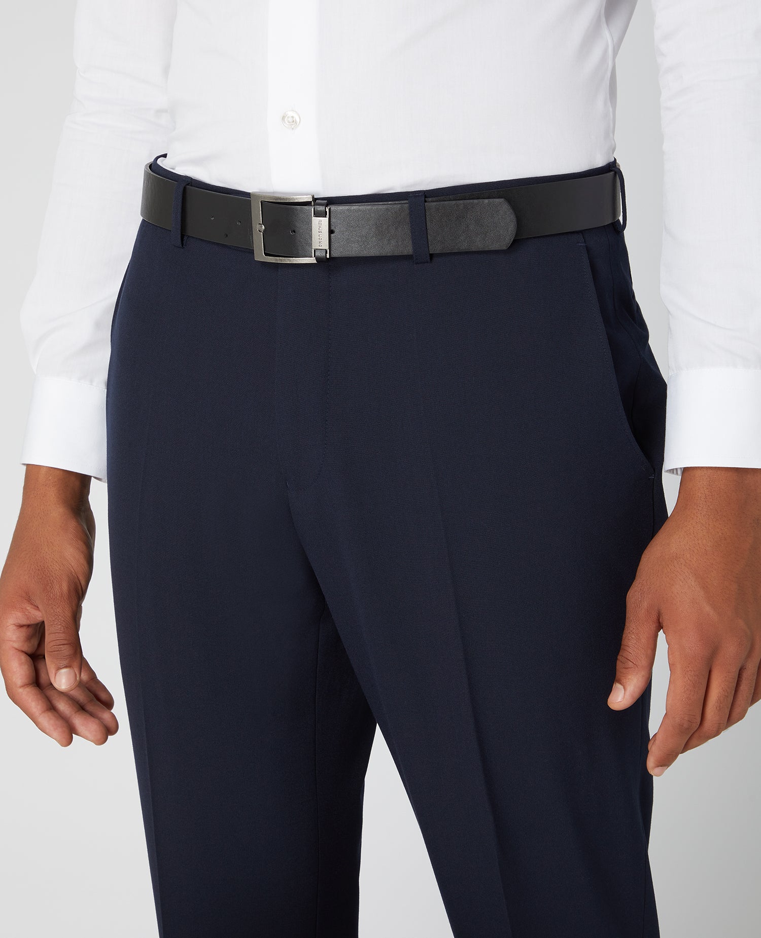 Tapered Fit Formal Trousers