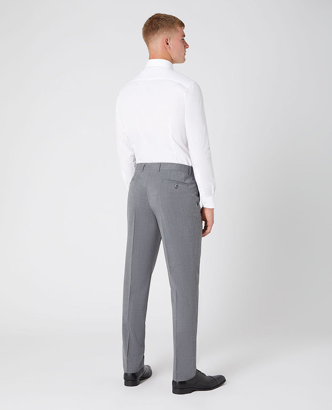 Slim Fit Wool-Blend Stretch Mix and Match Trousers