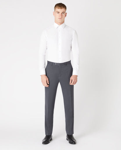 Tapered Fit Wool-Blend Stretch Mix and Match Suit Trousers