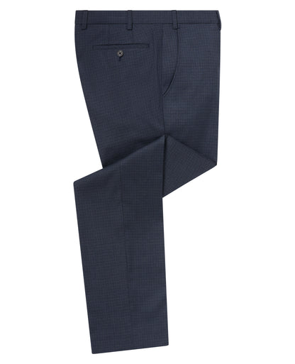 Tapered Fit Checked Stretch Suit