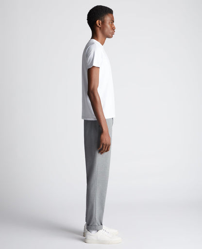 Tapered Fit Stretch Trousers