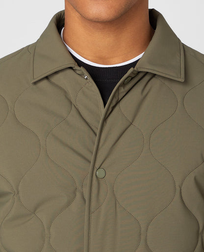 Lightweight Quilted Overshirt