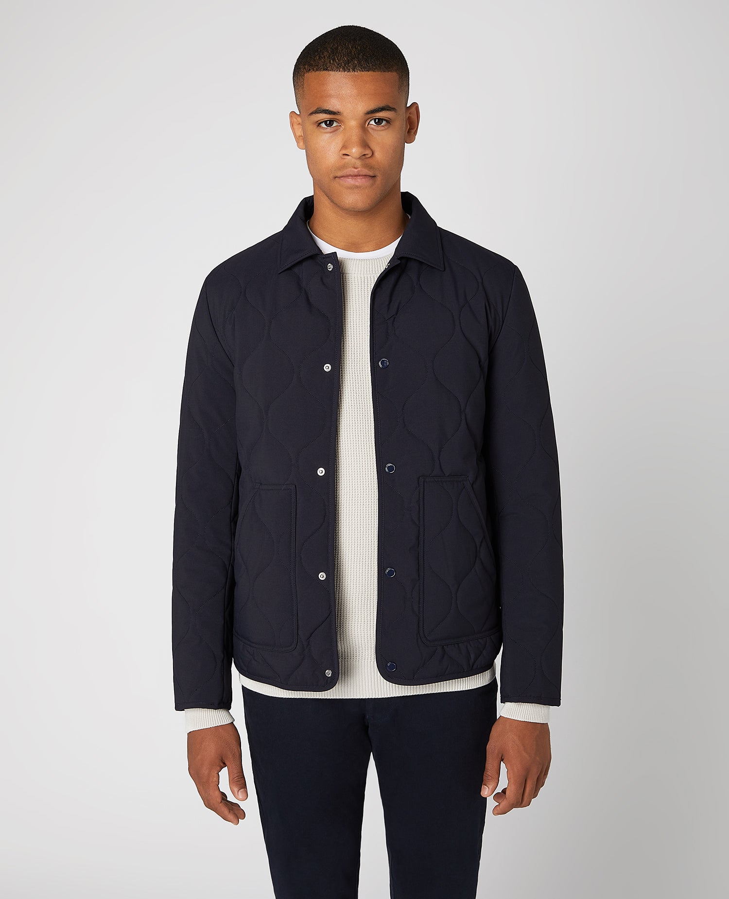 Lightweight Quilted Overshirt