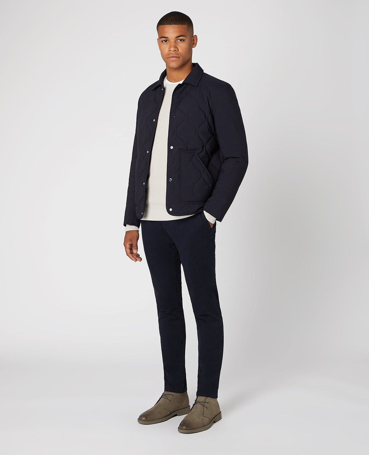 Lightweight Quilted Overshirt