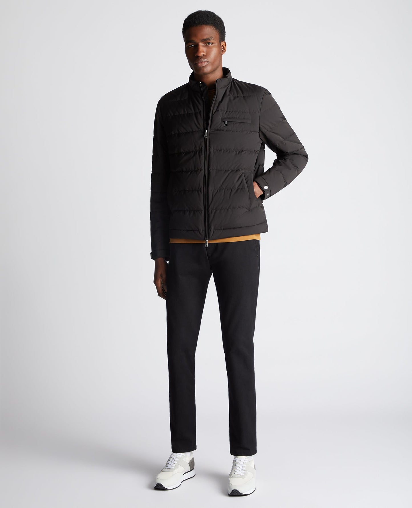 Regular Fit Quilted Jacket