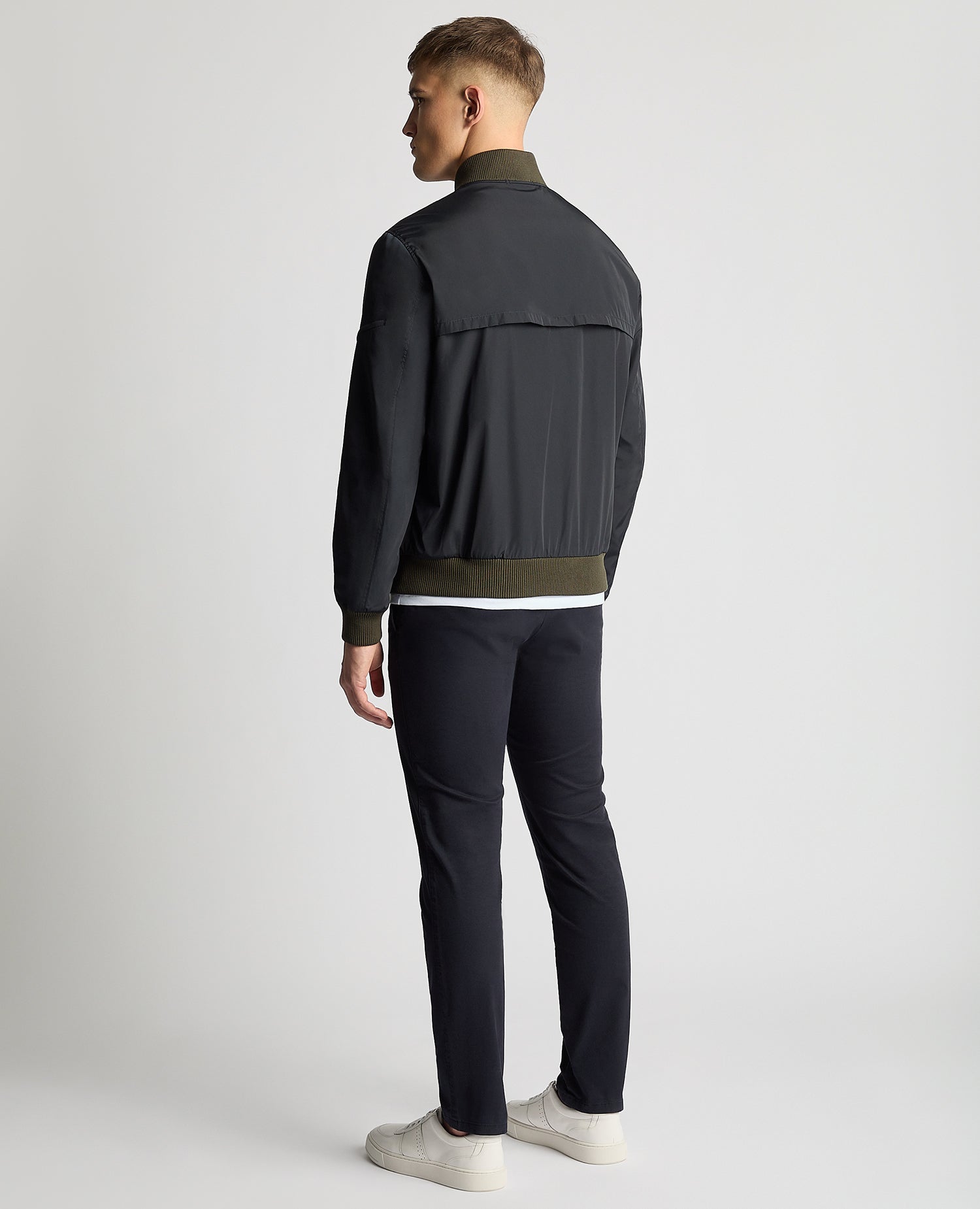 Regular Fit Showerproof Bomber Jacket