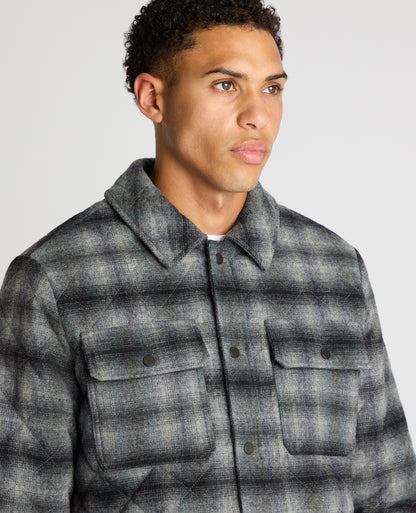 Regular Fit Quilted Overshirt