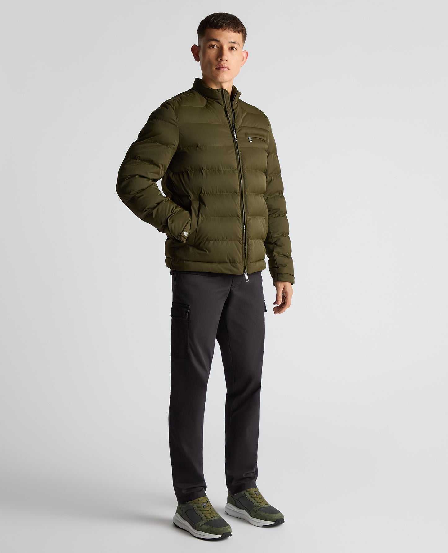 Regular Fit Quilted Jacket