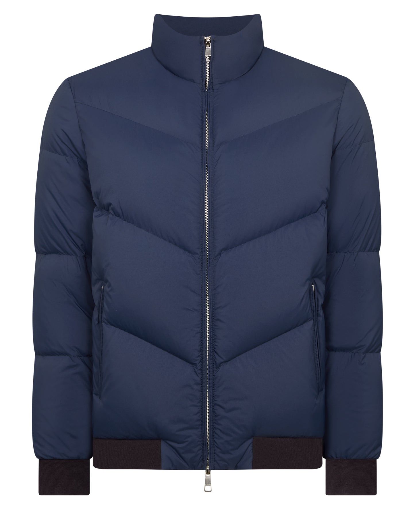 Regular Fit Down-Filled Quilted Jacket