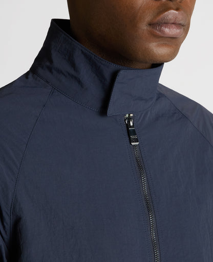 Regular Fit Showerproof Harrington Jacket