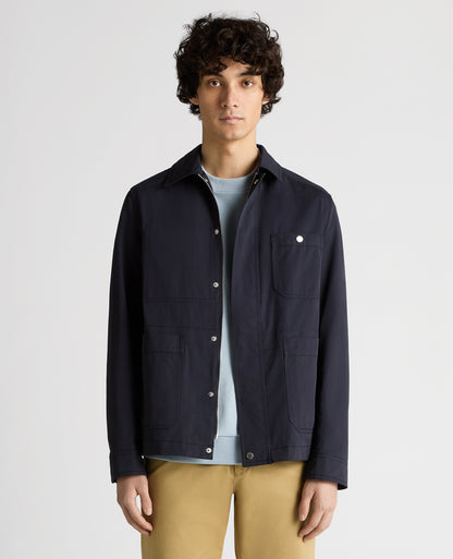 Regular Fit Cotton Twill Chore Jacket