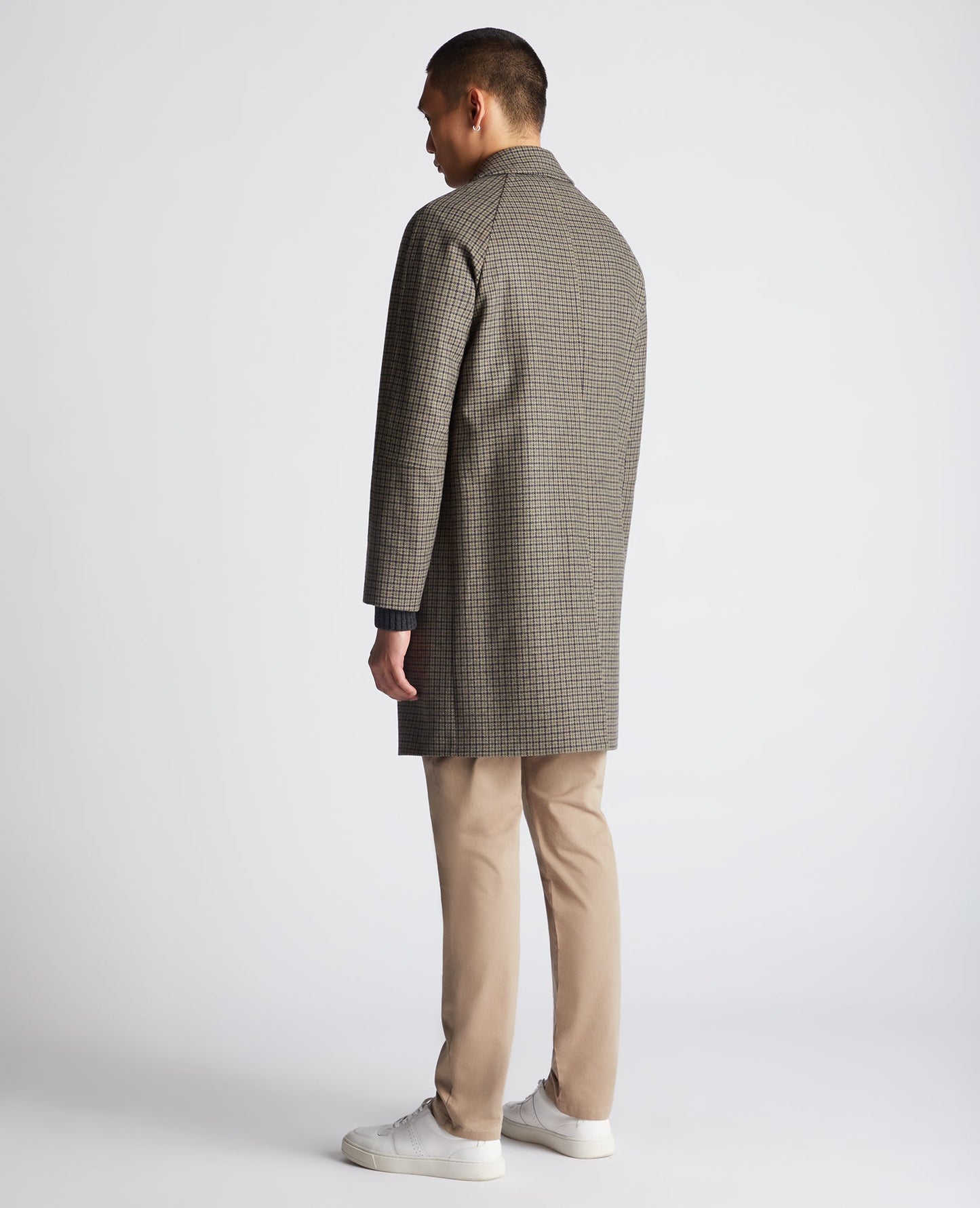 Regular Fit Wool-Mix Tailored Coat