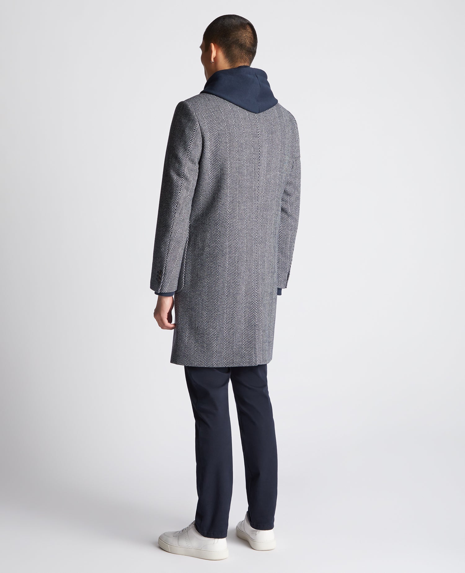 Regular Fit Wool-Mix Tailored Coat