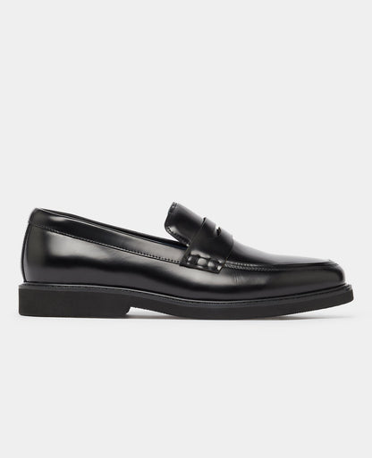 Leather Slip On Loafer