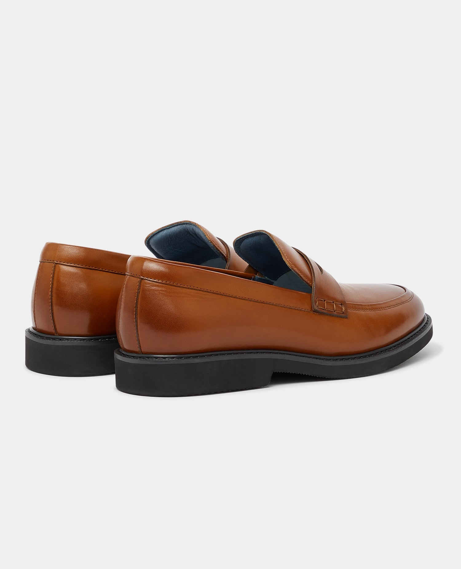 Leather Slip On Loafer